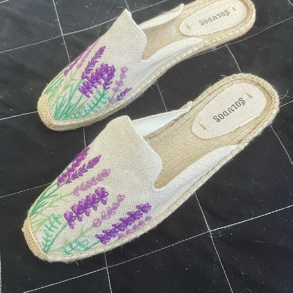Soludos, women’s slide espadrilles, size 8 - Picture 2 of 6